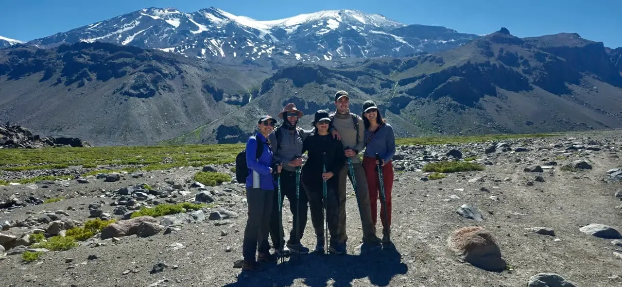 Maipo Canyon trekking trail