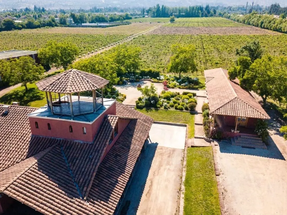 Wine tasting at Aquitania winery in Santiago