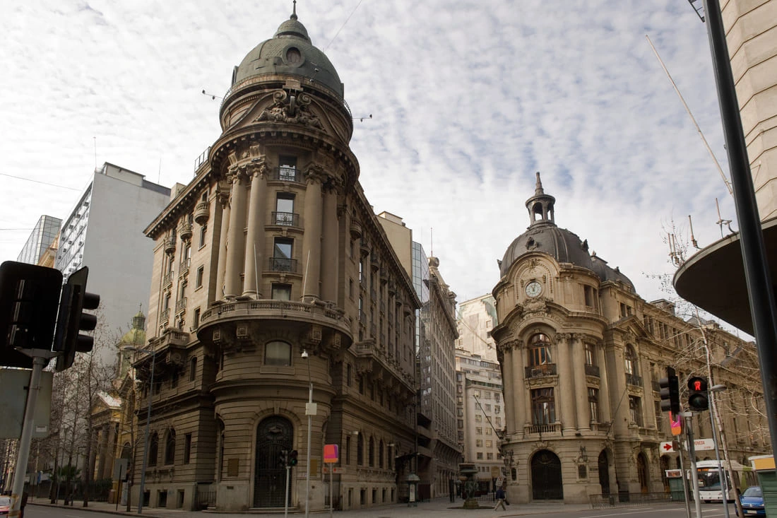 Calle Nueva York in Santiago historic center