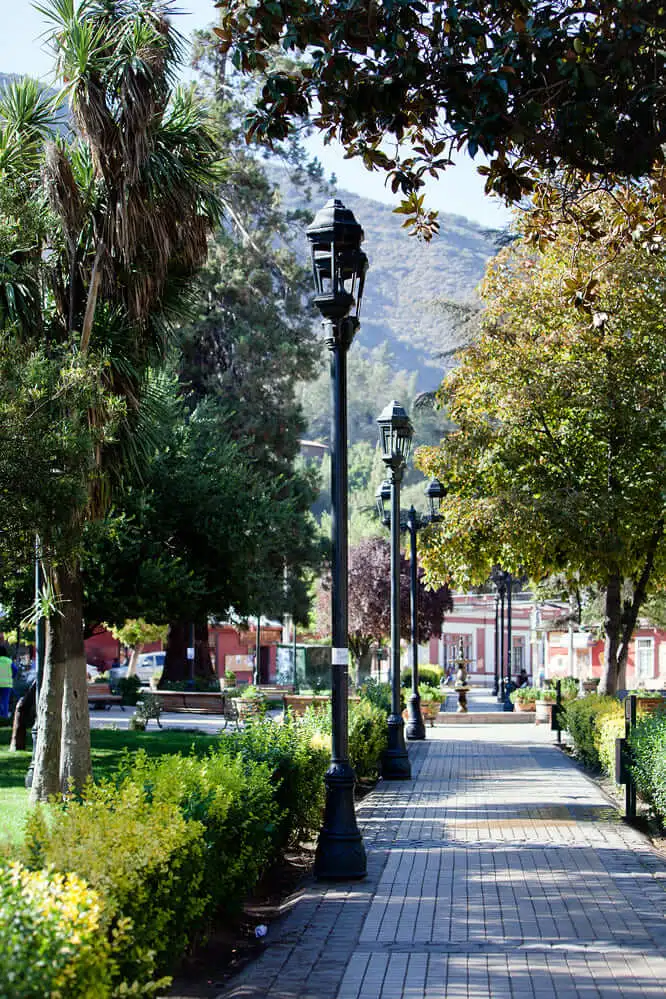 San José de Maipo during a tour in Cajon del Maipo