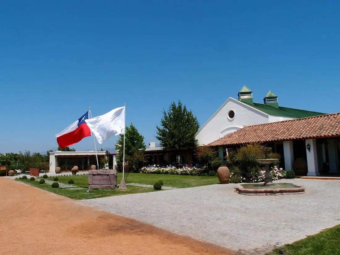 Viña Casas del Bosque en el Valle de Casablanca, Chile