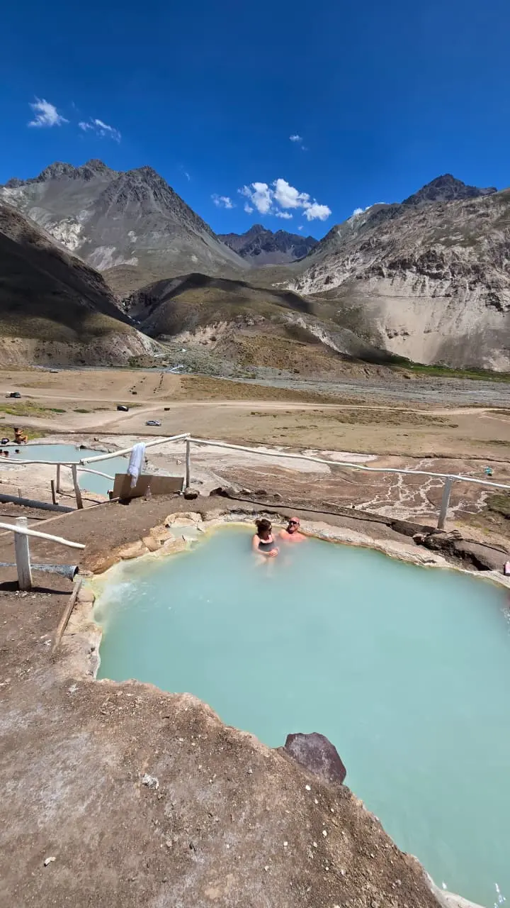 Colina Hot Springs tour from Santiago